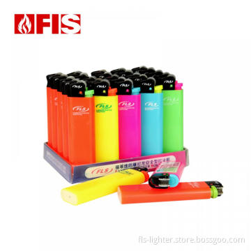 Colorful safe flint disposable lighter with custom logo